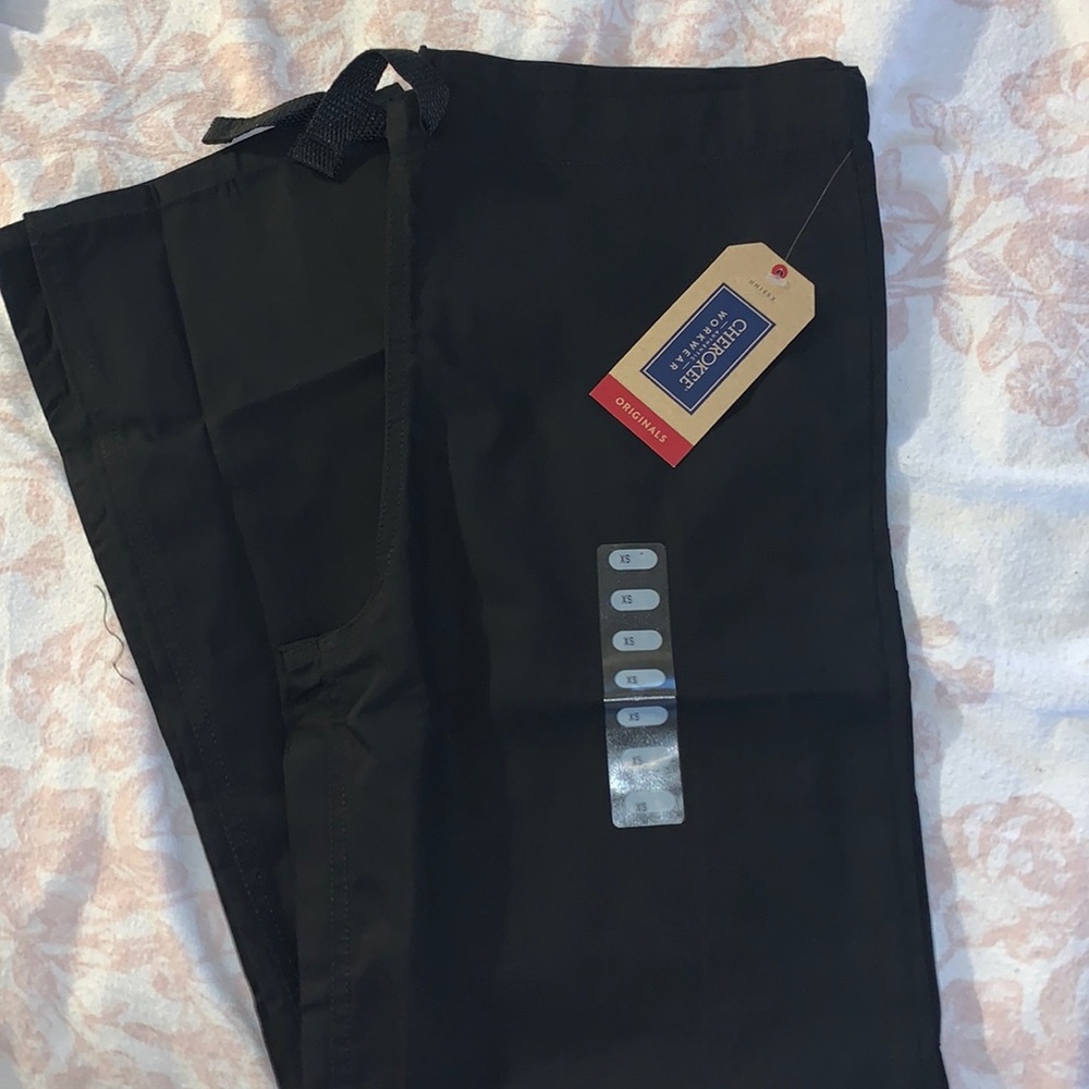 new with tags xs unisex cherokee scrub pants